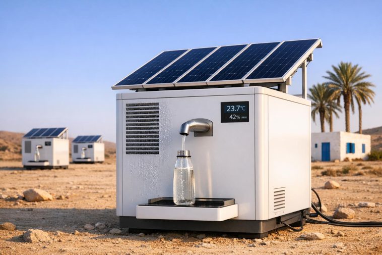 WaterTech : Kumulus (Tunisie) transforme l'air en eau potable à grande échelle