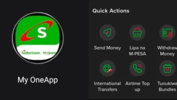 My OneApp de Safaricom
